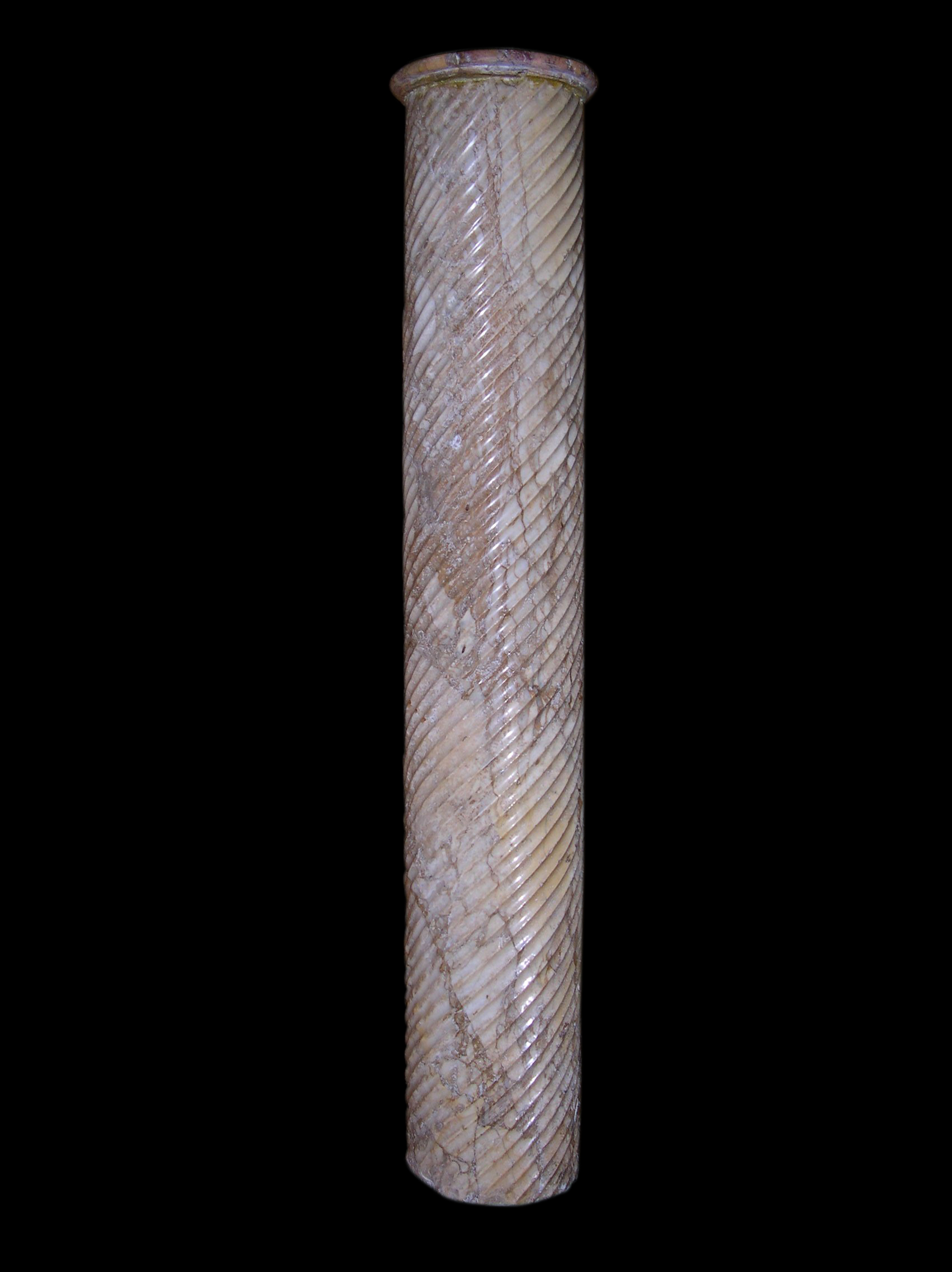 Spiral column shaft