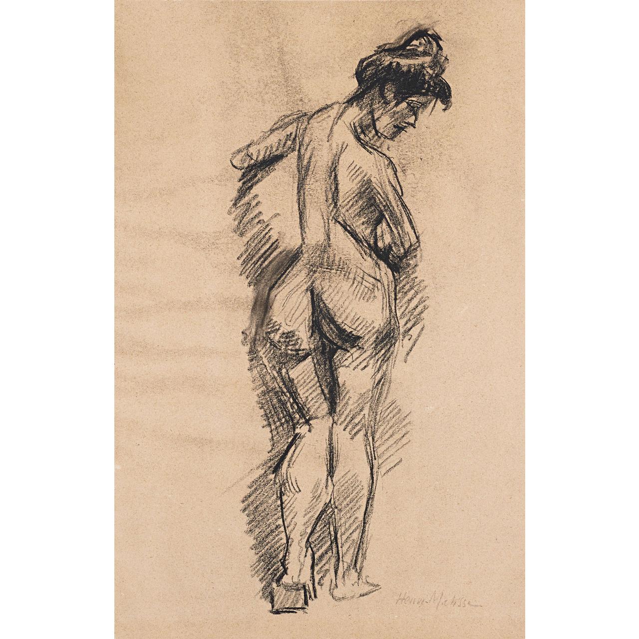 Dipinto: Study for a female nude