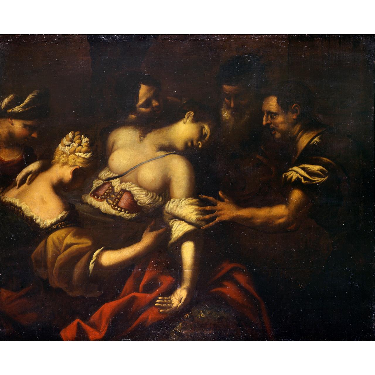 Dipinto: La scoperta del corpo di Cleopatra